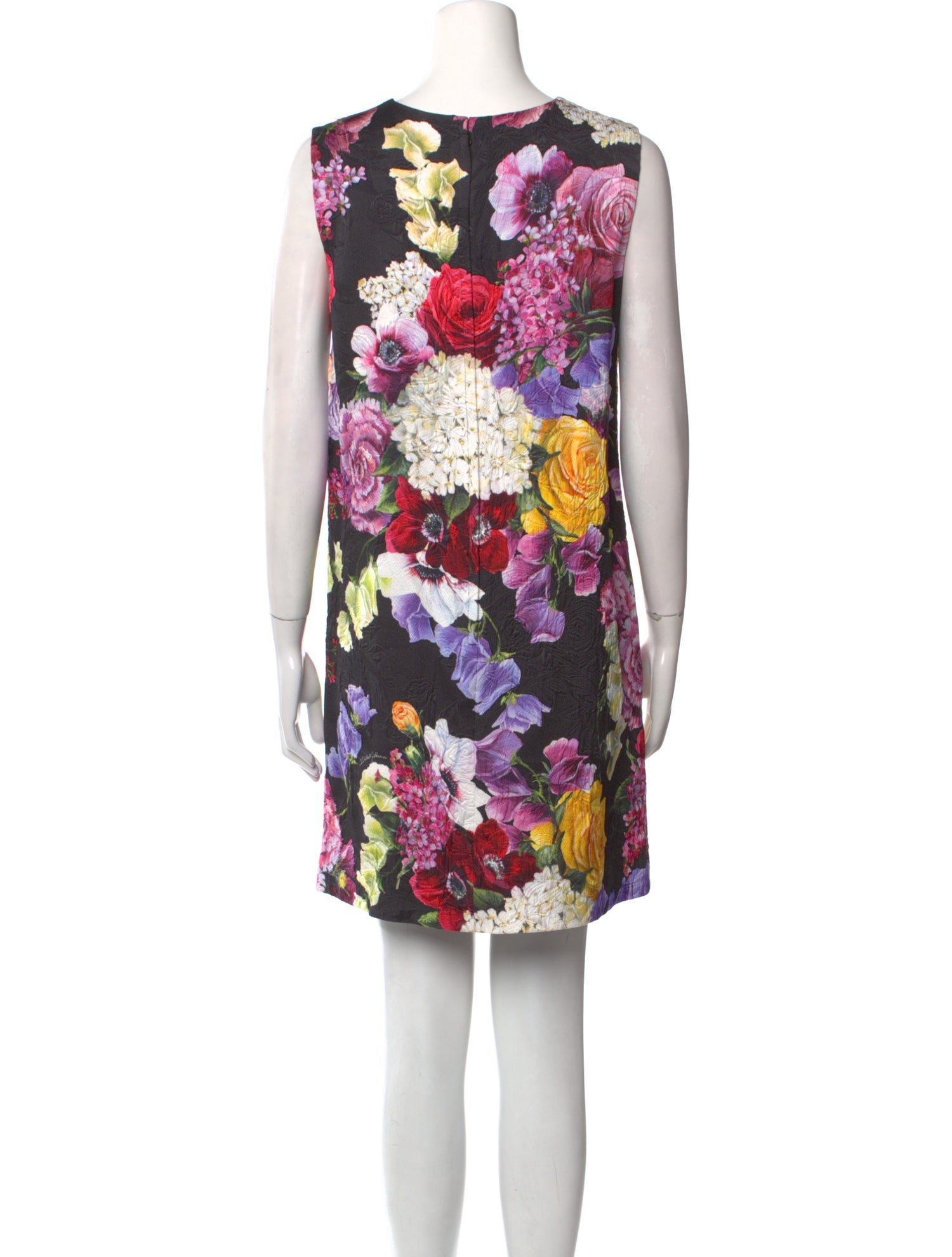 Dolce & Gabbana Floral Print Mini Dress